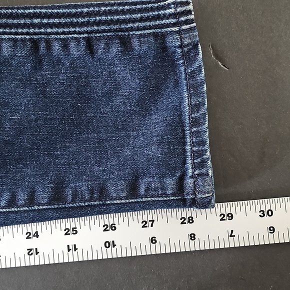 Adriano Goldschmied Prima Ankle Pintucked Indigo Pursuit Jeans Size 26 - Picture 10 of 11